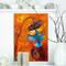 Designart - Hummingbird - Animals Painting Print on Wrapped Canvas